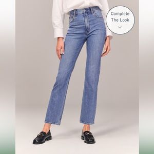 Abercrombie Jeans Ultra High Rise Straight
